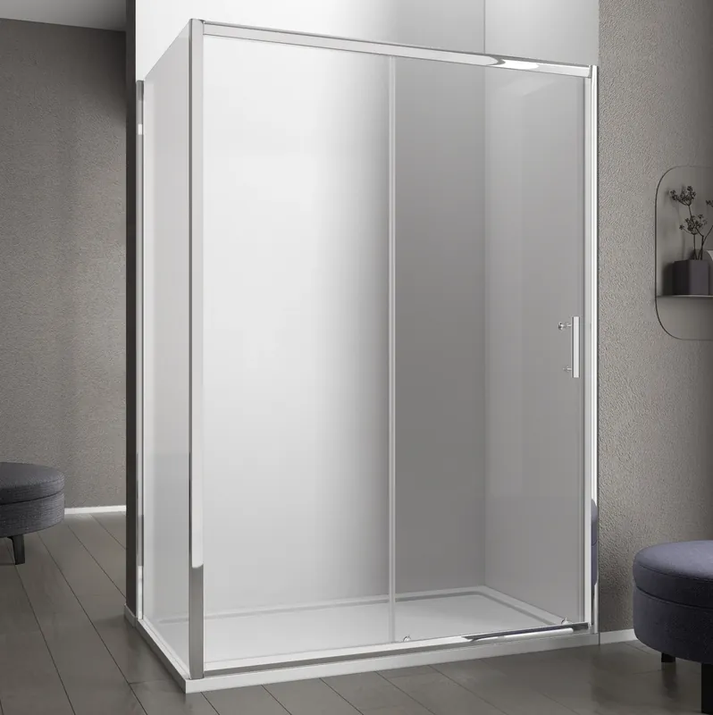 Porta scorrevole box doccia cromato Marzia Porta scorrevole box doccia cromato Marzia Echome Beperkt Aanbod
