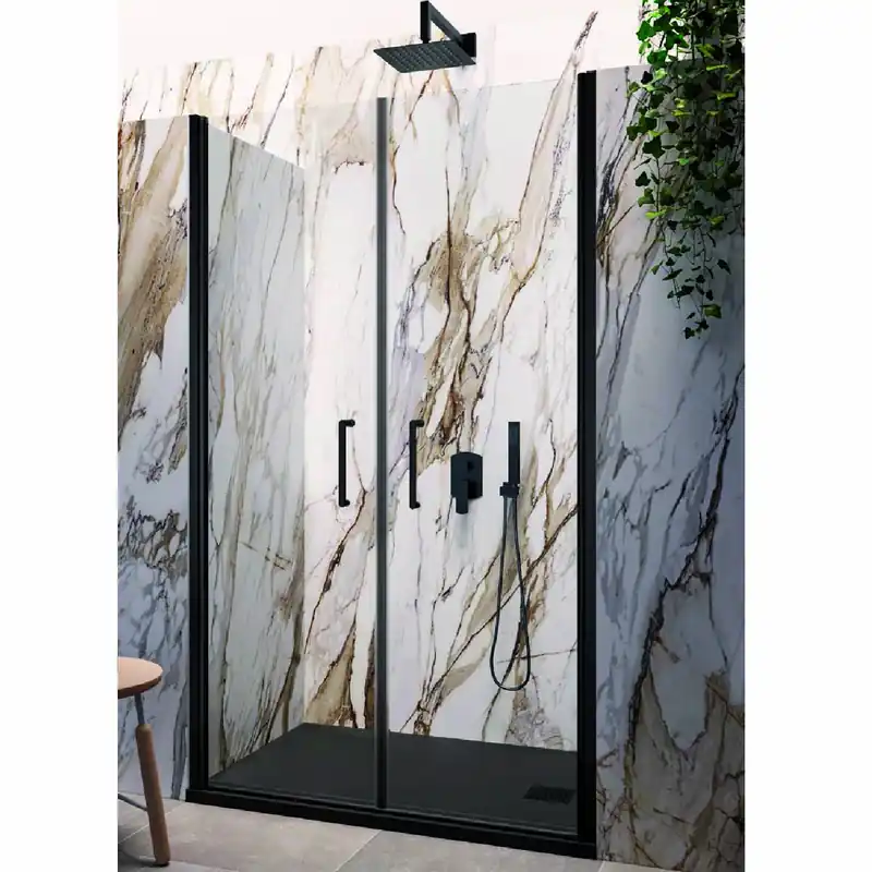 Actieprijs Porta saloon box doccia nero apertura interna/esterna Garofalo Porta saloon box doccia nero apertura interna/esterna Garofalo Echome