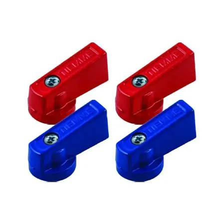Leva rossa/blu per collettore valvole MF Tiemme Leva rossa/blu per collettore valvole MF Tiemme Echome Uitverkoop