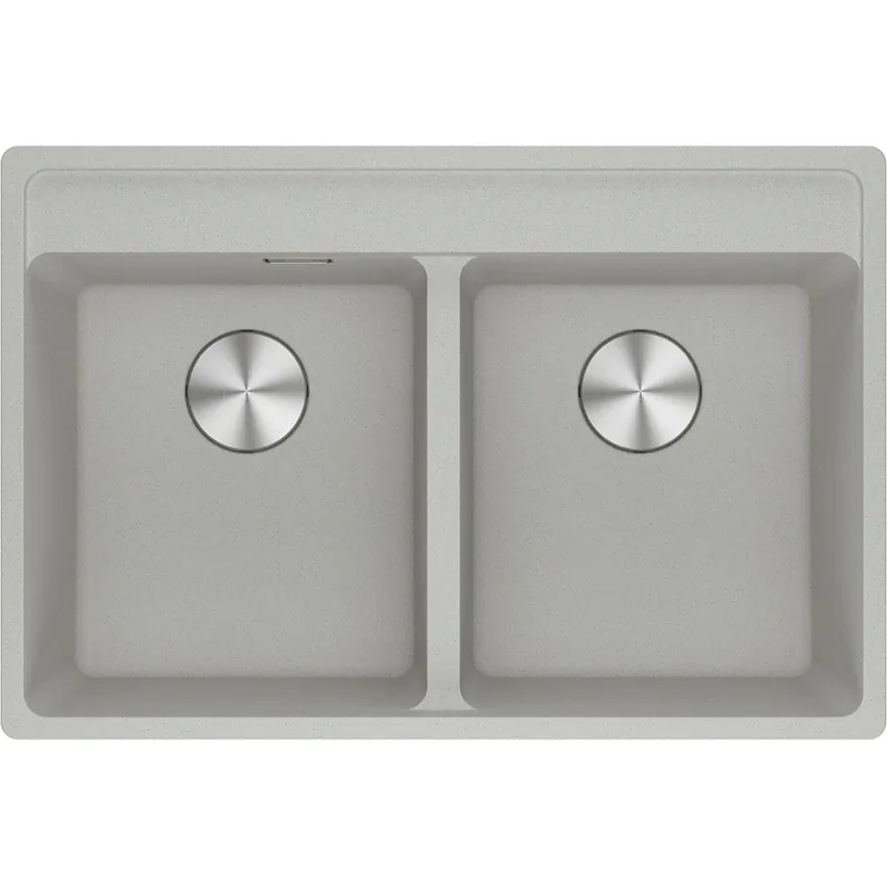 Nieuw Lavello incasso MRG 620-35-35 TL fragranite alluminio 2 vasche Maris Franke Lavello incasso MRG 620-35-35 TL fragranite alluminio 2 vasche Maris Franke Echome