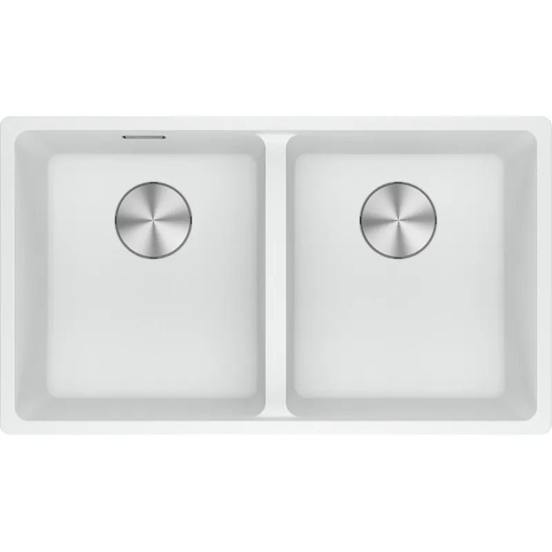 Lavello sottotop MRG 120-35-35 fragranite bianco 2 vasche Maris Franke Lavello sottotop MRG 120-35-35 fragranite bianco 2 vasche Maris Franke Echome Betaalbaar