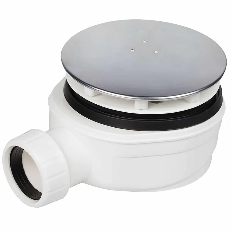 Favoriet Piletta doccia con valvola gravitazionale per piatto ultra sottile con calotta inox CR Piletta doccia con valvola gravitazionale per piatto ultra sottile con calotta inox CR Echome