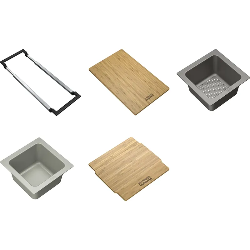 All-in Accessori lavello Set 2 Regular Franke All-in Accessori lavello Set 2 Regular Franke Echome Premium