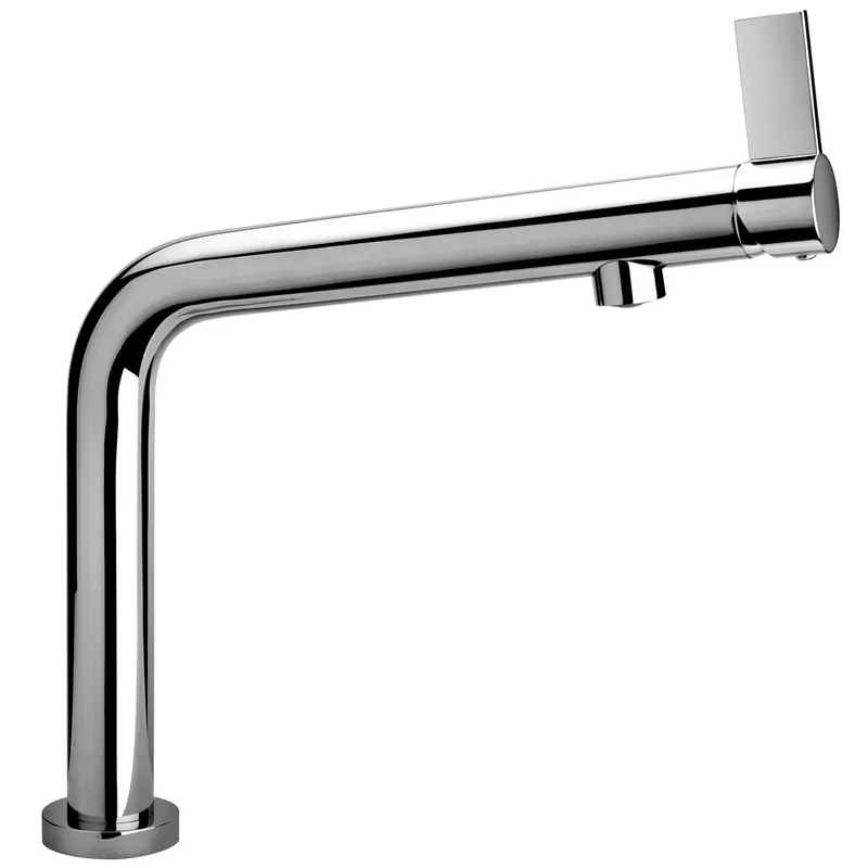 Miscelatore monocomando girevole cromato comando frontale Cox Paini Miscelatore monocomando girevole cromato comando frontale Cox Paini Echome Koop Vandaag