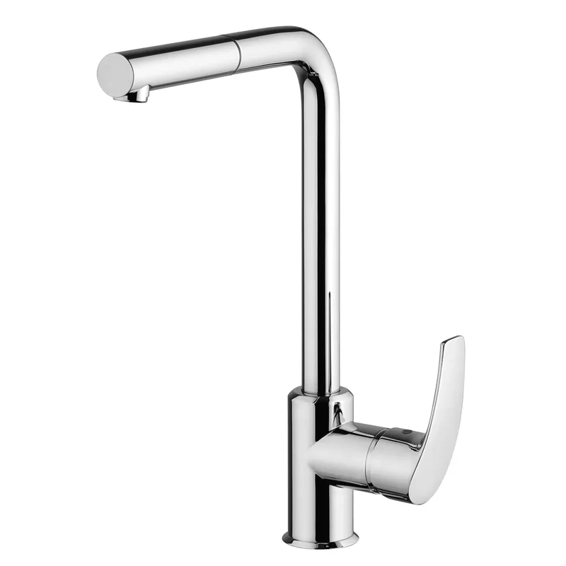 Laatste Versie Miscelatore monocomando cromato con doccetta estraibile monogetto Atomix 3.0 Paini Miscelatore monocomando cromato con doccetta estraibile monogetto Atomix 3.0 Paini Echome