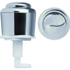 Pulsante cromato per meccanismo pvc cassette monoblocco 1530B CR Pulsante cromato per meccanismo pvc cassette monoblocco 1530B CR Echome Express Levering