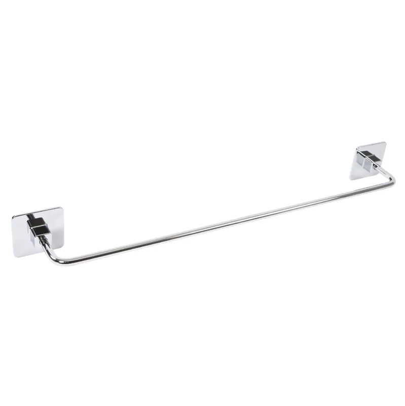 Porta asciugamani 45 cm in acciaio cromato lucido Cold Wind Cromo Metaform Porta asciugamani 45 cm in acciaio cromato lucido Cold Wind Cromo Metaform Echome Nieuw