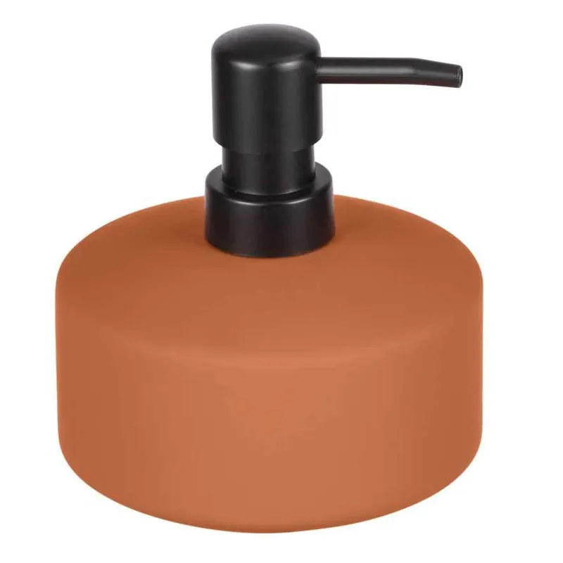 Seizoensaanbieding Dispenser sapone in ceramica con rivestimento soft touch Avellino Terracotta Wenko Dispenser sapone in ceramica con rivestimento soft touch Avellino Terracotta Wenko Echome