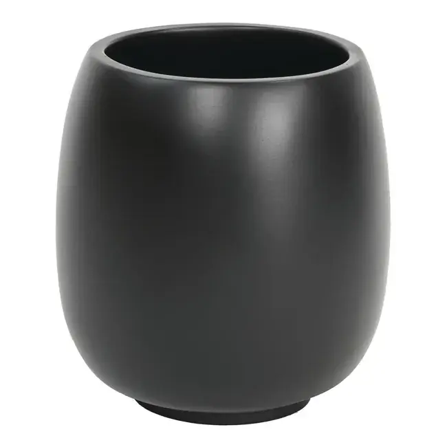 Voordeelprijs Porta bicchiere bagno in poliresina nero opaco Afra Metaform Porta bicchiere bagno in poliresina nero opaco Afra Metaform Echome