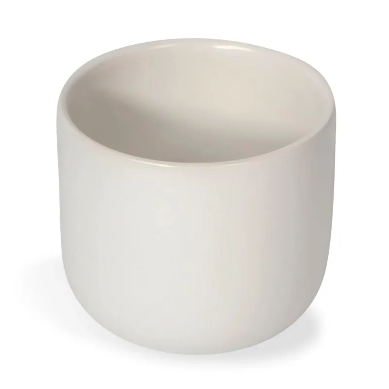 Bicchiere porta spazzolini e dentifricio in ceramica bianco perla Clizia Metaform Bicchiere porta spazzolini e dentifricio in ceramica bianco perla Clizia Metaform Echome Superprijs