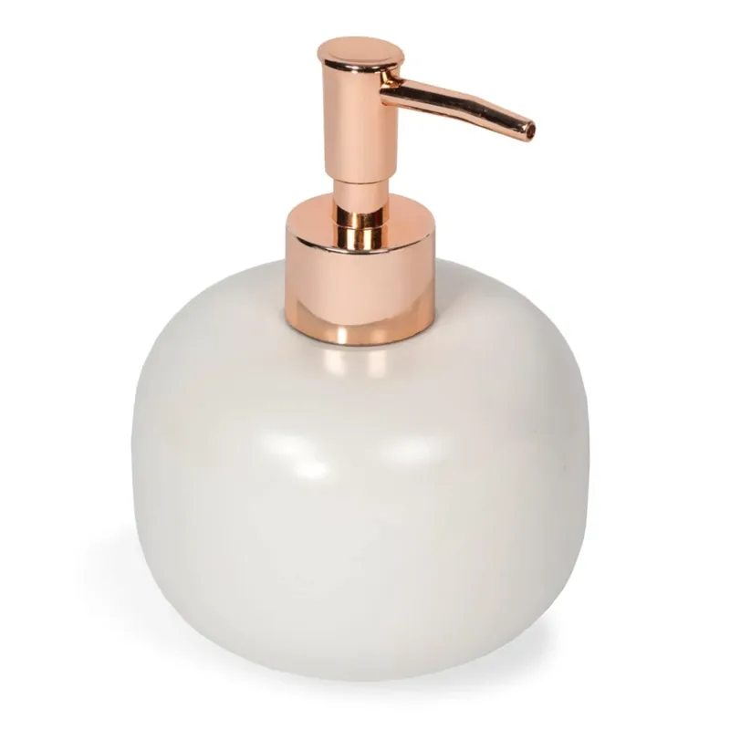 Dispenser sapone in ceramica bianco perla Clizia Metaform Dispenser sapone in ceramica bianco perla Clizia Metaform Echome Betrouwbaar