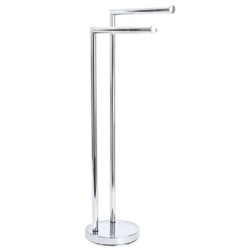 Weekendaanbieding Piantana porta asciugamani in acciaio inox lucido Smart Metaform Piantana porta asciugamani in acciaio inox lucido Smart Metaform Echome