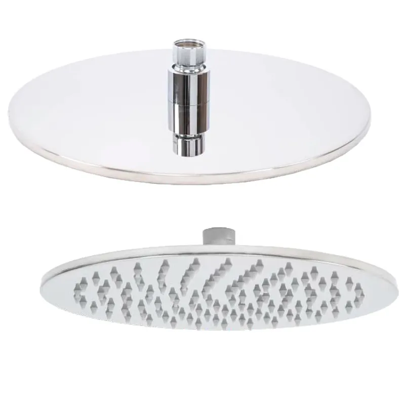 Nieuw Soffione doccia acciaio inox tondo Top Line Seven Metaform Soffione doccia acciaio inox tondo Top Line Seven Metaform Echome