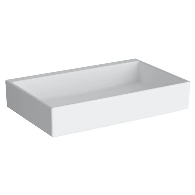 Lavabo bianco appoggio o sospeso rettangolare Archiplan VitrA 45x38 cm Express Levering