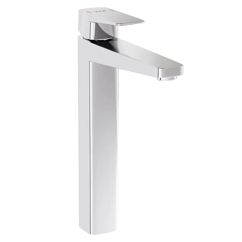 Miscelatore monocomando lavabo alto cromato Root Square Vitra Miscelatore monocomando lavabo alto cromato Root Square Vitra Echome Bestel Nu