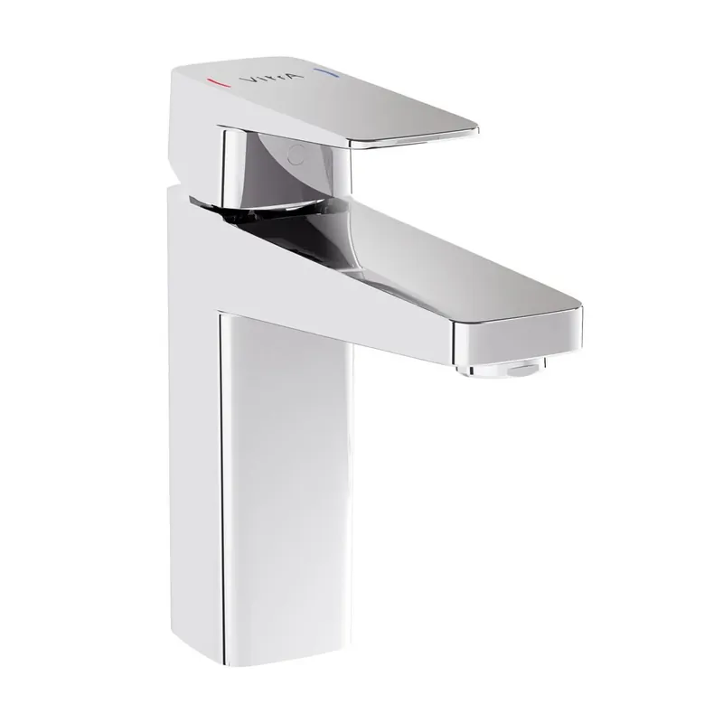 Betaalbaar Miscelatore monocomando lavabo cromato Root Square Vitra Miscelatore monocomando lavabo cromato Root Square Vitra Echome