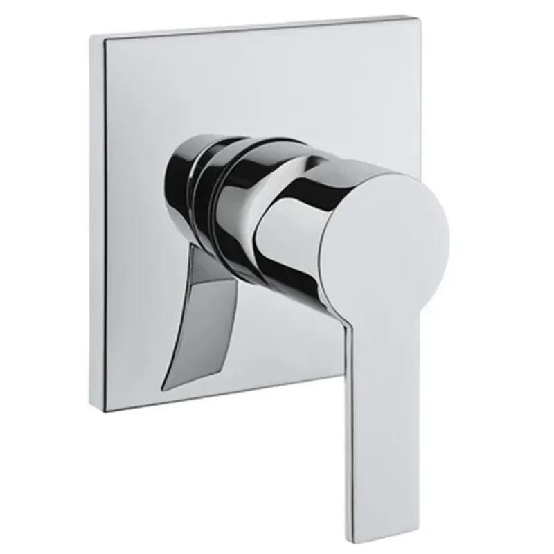 Exclusieve Aanbieding Piastra per miscelatore monocomando incasso doccia cromato Flo S Vitra Piastra per miscelatore monocomando incasso doccia cromato Flo S Vitra Echome