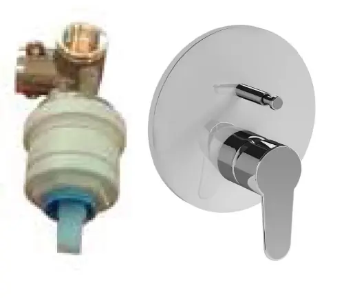 Miscelatore monocomando incasso doccia cromato con deviatore Win S Vitra Miscelatore monocomando incasso doccia cromato con deviatore Win S Vitra Echome Favoriet