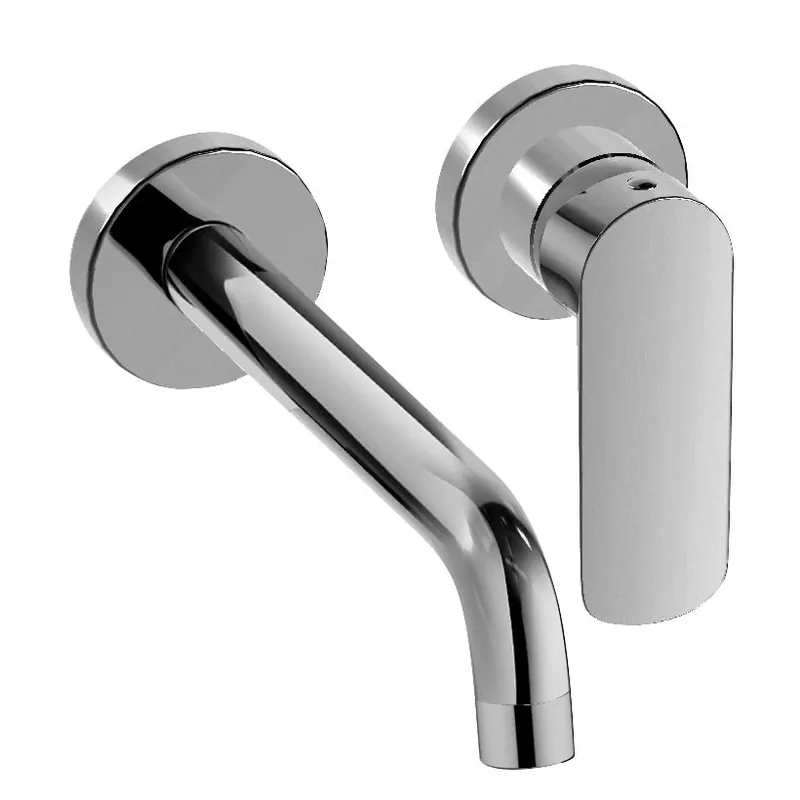 Laatste Kans Miscelatore monocomando lavabo cromato a muro Nove Paini Miscelatore monocomando lavabo cromato a muro Nove Paini Echome
