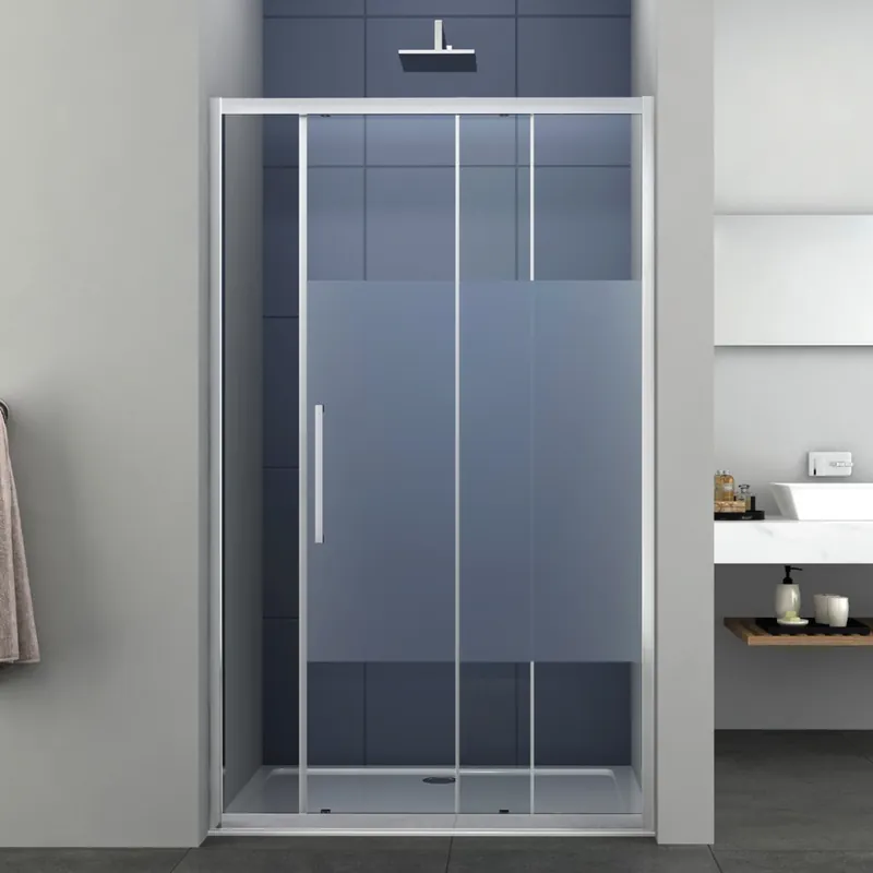 Laatste Versie Porta scorrevole box doccia 2 ante cromato lucido Flora Ix-Box Morini Porta scorrevole box doccia 2 ante cromato lucido Flora Ix-Box Morini Echome