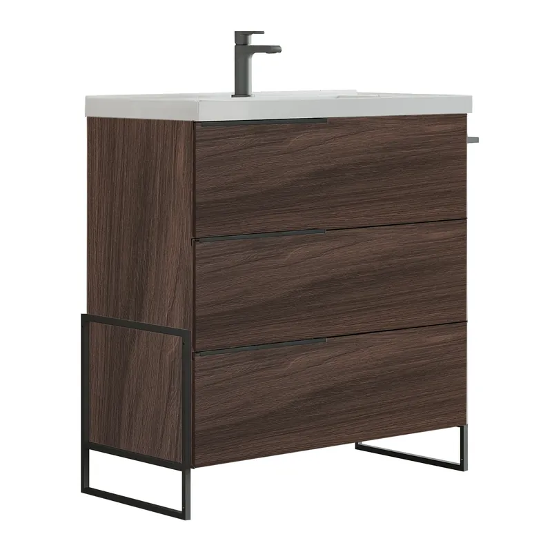 Mobile base terra da 60/80/100 centimetri con lavabo 3 cassetti Febe Savini Mobile base terra da 60/80/100 centimetri con lavabo 3 cassetti Febe Savini Echome Tijdelijk Beschikbaar