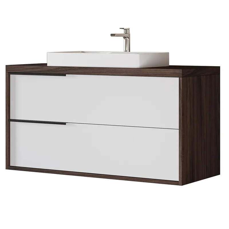 Superprijs Mobile bagno sospeso da 100 cm con lavabo semintegrato Iside Savini Mobile bagno sospeso da 100 cm con lavabo semintegrato Iside Savini Echome