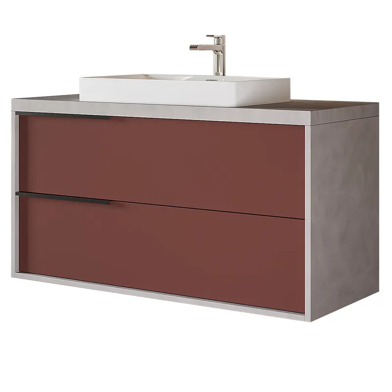 Mobile bagno sospeso da 100 cm con lavabo semintegrato Iside Savini Mobile bagno sospeso da 100 cm con lavabo semintegrato Iside Savini Echome Koop Online