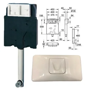 Populair Cassetta ad incasso completa di placca e canotto Grohe Cassetta ad incasso completa di placca e canotto Grohe Echome