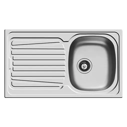 Superprijs Lavello incasso 611-86 gocciolatoio sinistra in acciaio inox Sparta Pyramis Lavello incasso 611-86 gocciolatoio sinistra in acciaio inox Sparta Pyramis Echome