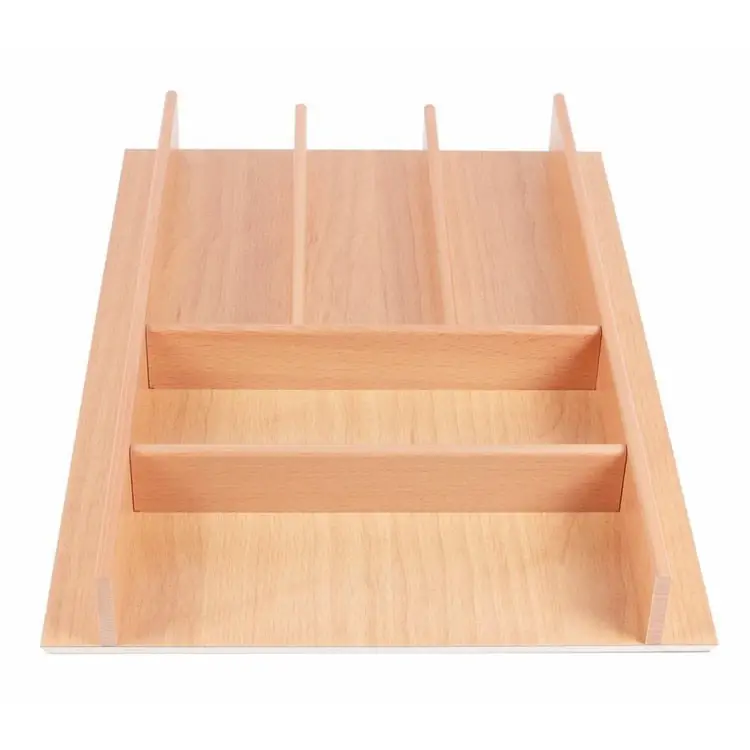 Express Levering Portaposate da cassetto cucina in MDF faggio Elletipi 108x47 cm