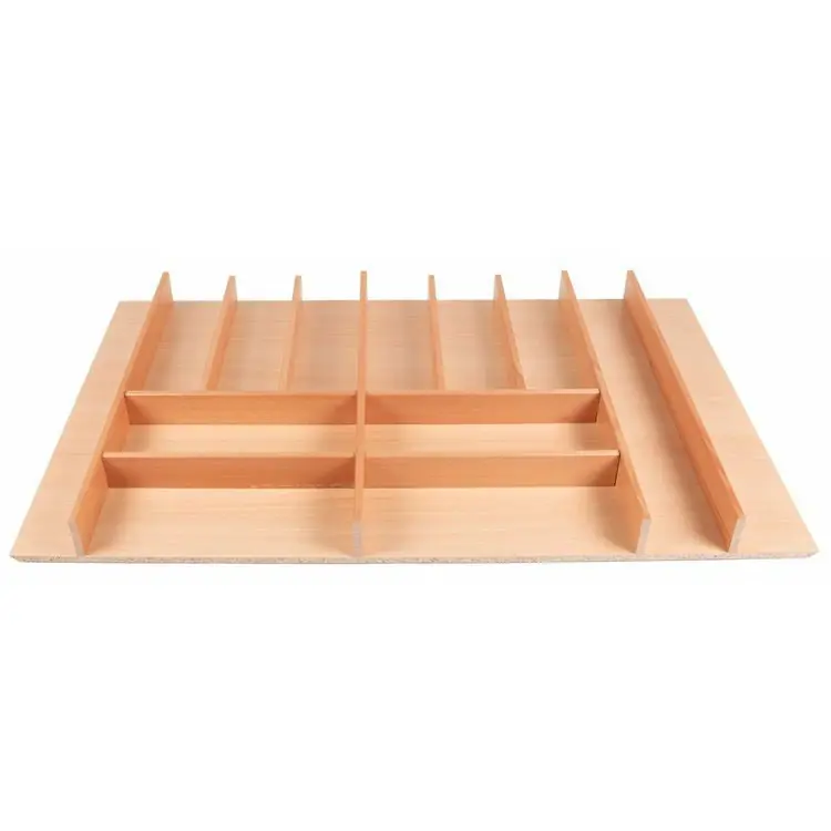 Betaalbaar Portaposate da cassetto cucina in MDF faggio Elletipi 108x47 cm