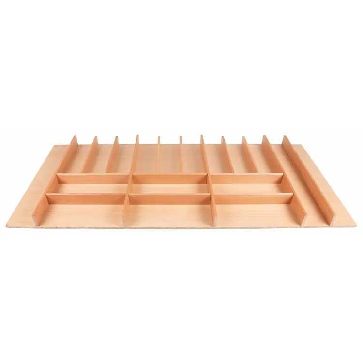Portaposate da cassetto cucina in MDF faggio Elletipi 108x47 cm Dagaanbieding