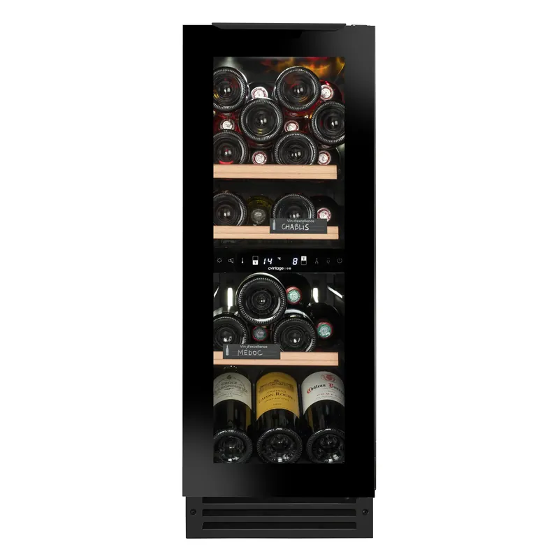 Voordeelprijs Cantinetta vino da incasso doppia zona temperatura 25 bottiglie Avintage Cantinetta vino da incasso doppia zona temperatura 25 bottiglie Avintage Echome