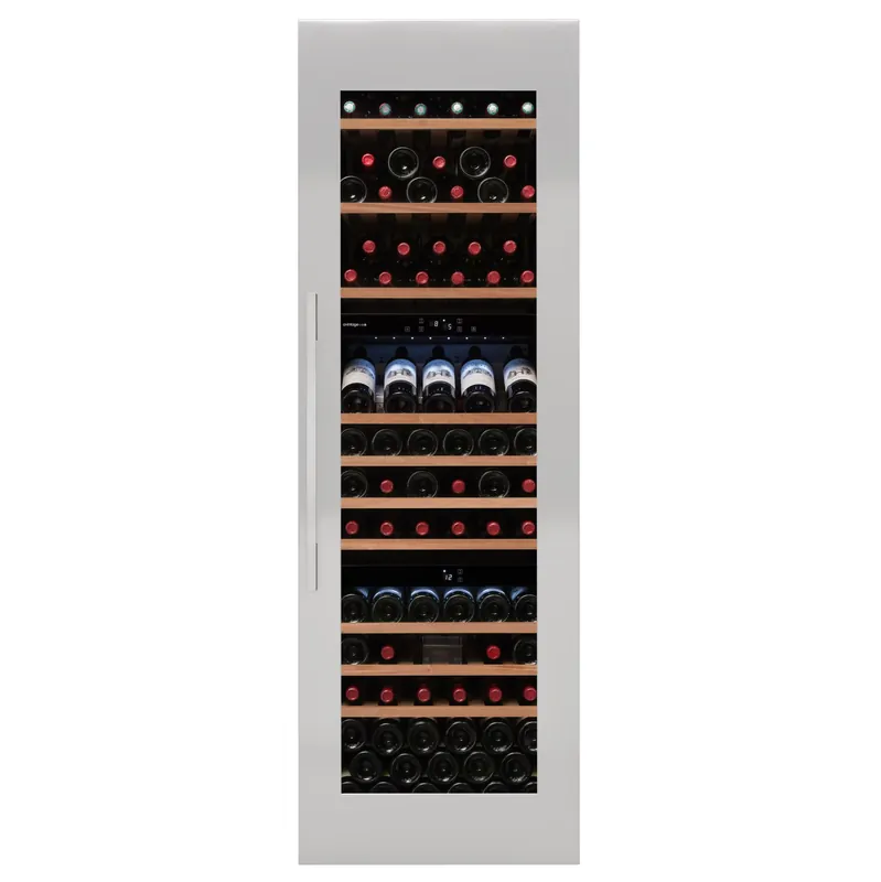 Cantinetta vino da incasso tripla zona 97 bottiglie Avintage Cantinetta vino da incasso tripla zona 97 bottiglie Avintage Echome Premium
