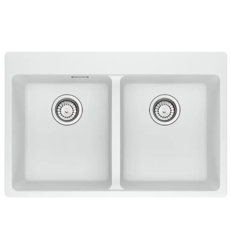 Lavello incasso MRG 620-34-34 FTL fragranite bianco 2 vasche Centro Franke Lavello incasso MRG 620-34-34 FTL fragranite bianco 2 vasche Centro Franke Echome Rechtstreeks Van De Fabrikant