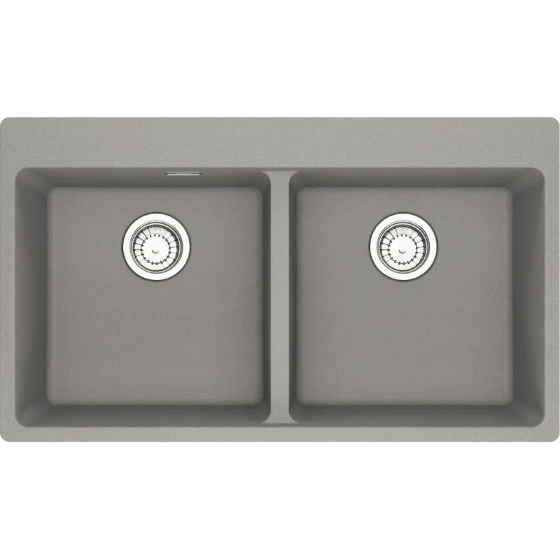 Lavello incasso MRG 620-39-39 FTL fragranite stone grey 2 vasche Centro Franke Lavello incasso MRG 620-39-39 FTL fragranite stone grey 2 vasche Centro Franke Echome Uitverkoop