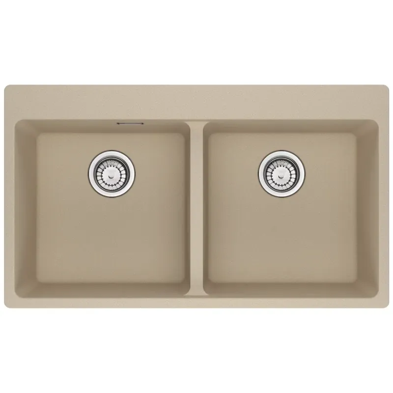 Weekendaanbieding Lavello incasso MRG 620-39-39 FTL fragranite avena 2 vasche Centro Franke Lavello incasso MRG 620-39-39 FTL fragranite avena 2 vasche Centro Franke Echome