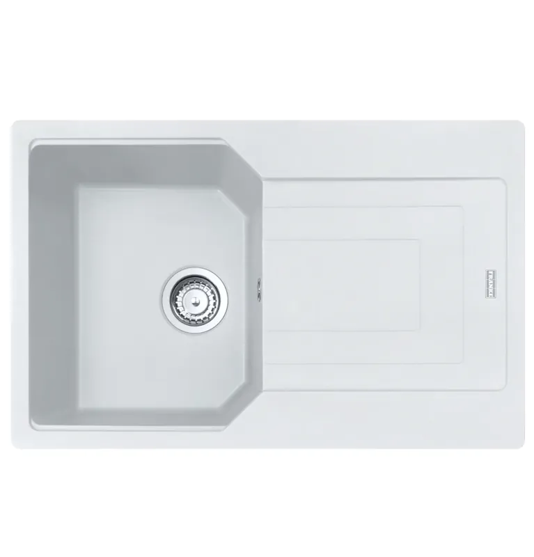 Gecertificeerd Lavello a incasso reversibile UBG 611-78 fragranite bianco Urban Franke Lavello a incasso reversibile UBG 611-78 fragranite bianco Urban Franke Echome