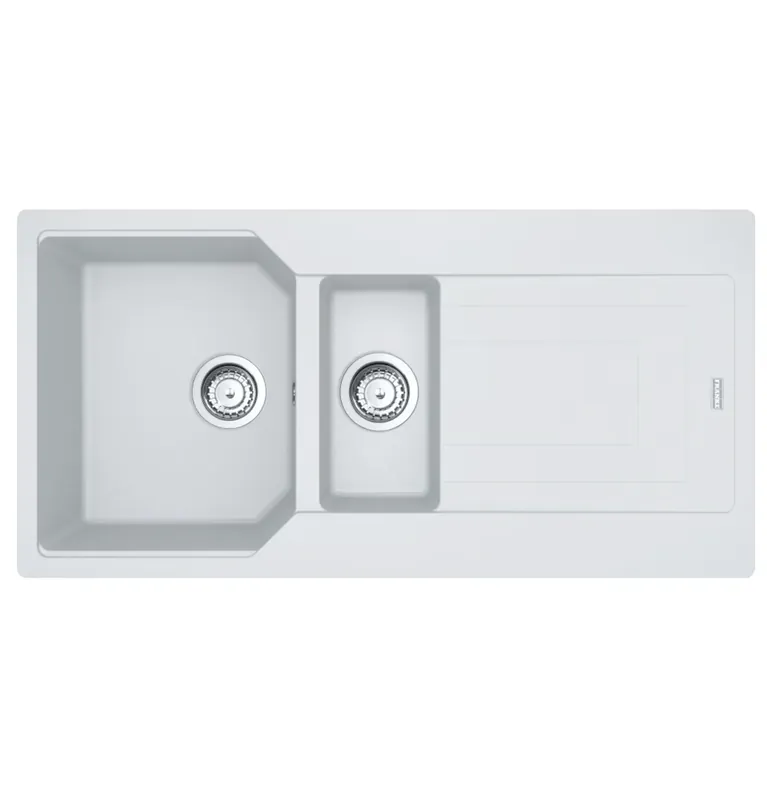Lavello a incasso reversibile UBG 651 fragranite bianco Urban Franke Lavello a incasso reversibile UBG 651 fragranite bianco Urban Franke Echome Gratis Retour