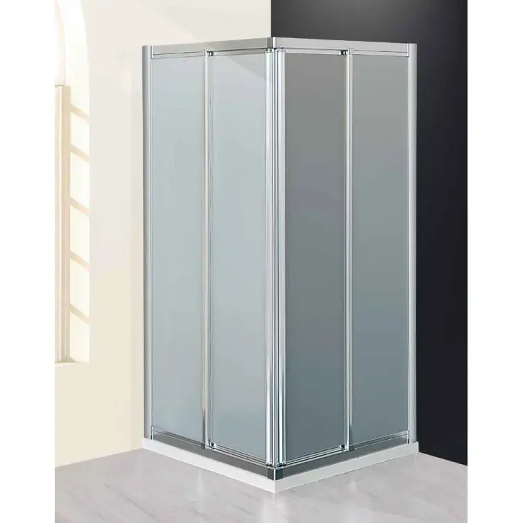 Seizoensaanbieding Lato box doccia brillantato angolo ante scorrevoli New Emi Emibox Lato box doccia brillantato angolo ante scorrevoli New Emi Emibox Echome