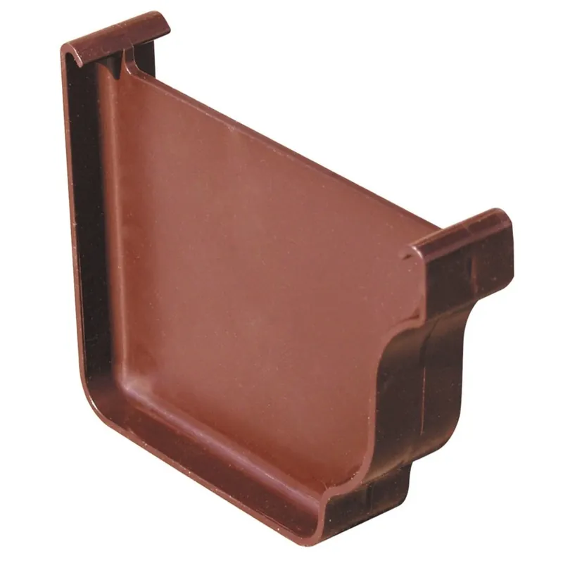 Testata per canale di gronda quadra in PVC Best marrone First Testata per canale di gronda quadra in PVC Best marrone First Echome Exclusieve Aanbieding