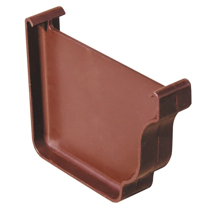 Testata per giunto con scarico per gronda quadra in PVC Best marrone First Testata per giunto con scarico per gronda quadra in PVC Best marrone First Echome Bestseller