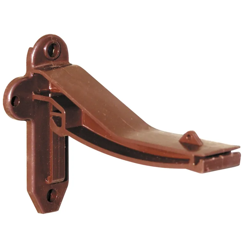 Favoriet Cicogna staffa a muro per gronda quadra in PVC Best marrone First Cicogna staffa a muro per gronda quadra in PVC Best marrone First Echome
