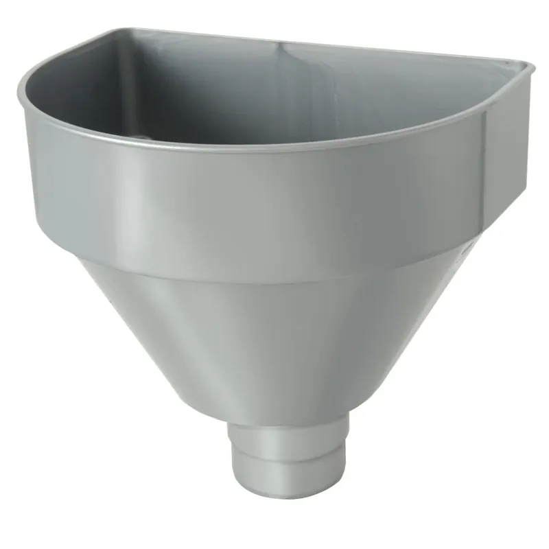 Raccoglitore tondo per tubi pluviali in PVC acciaio First Raccoglitore tondo per tubi pluviali in PVC acciaio First Echome Gecertificeerd