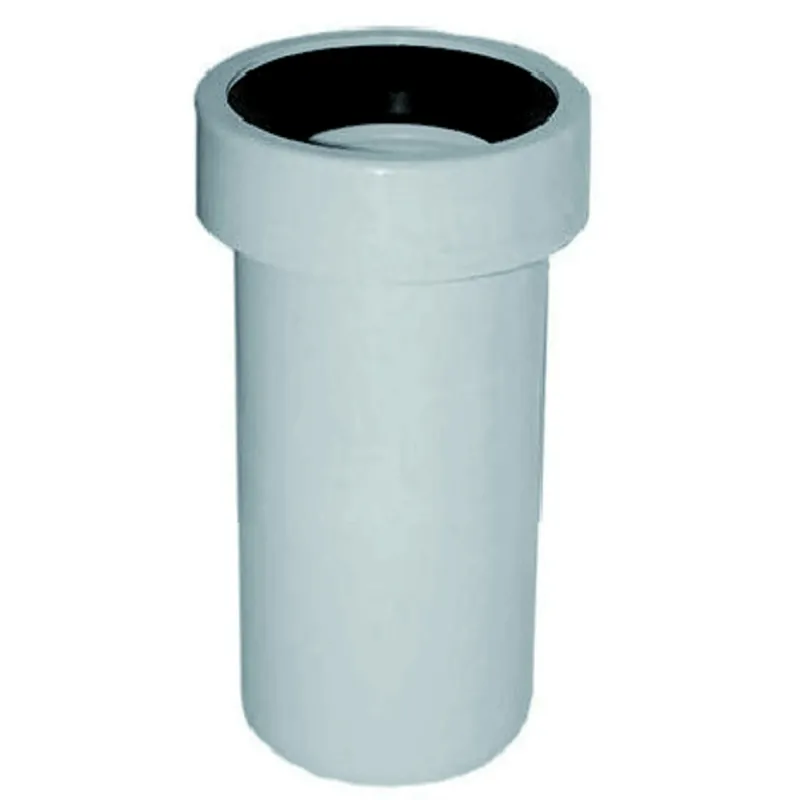 Tronchetto bianco scarico wc a parete 35 cm De Borri Tronchetto bianco scarico wc a parete 35 cm De Borri Echome Superprijs