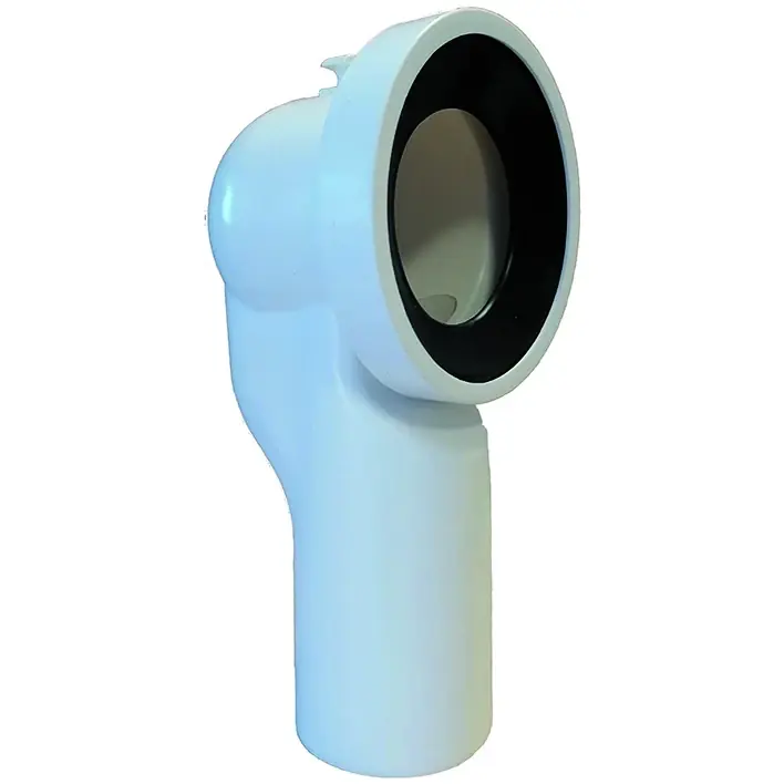 Curva 90° scarico WC pavimento 90/100/110 mm DeBorri Curva 90° scarico WC pavimento 90/100/110 mm DeBorri Echome Beperkte Voorraad