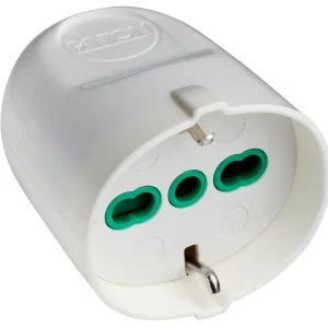 Must-Have Presa italo/tedesca bipasso 2P+T smontabile bianca 16A Fanton Presa italo/tedesca bipasso 2P+T smontabile bianca 16A Fanton Echome