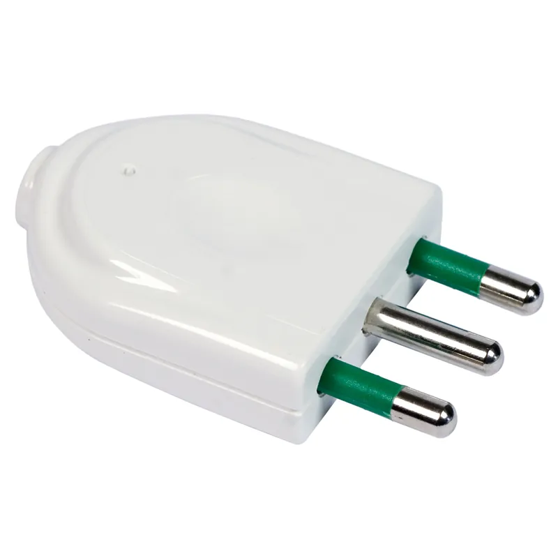 Spina italiana 2P+T smontabile modello Easy bianca 10A - 16A Fanton Spina italiana 2P+T smontabile modello Easy bianca 10A - 16A Fanton Echome Superprijs