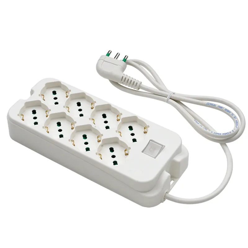 Multipresa ciabatta 8 prese italo/tedesche bipasso 16A cavo 1,5 m bianca Omega Fanton Multipresa ciabatta 8 prese italo/tedesche bipasso 16A cavo 1,5 m bianca Omega Fanton Echome Meest Verkocht