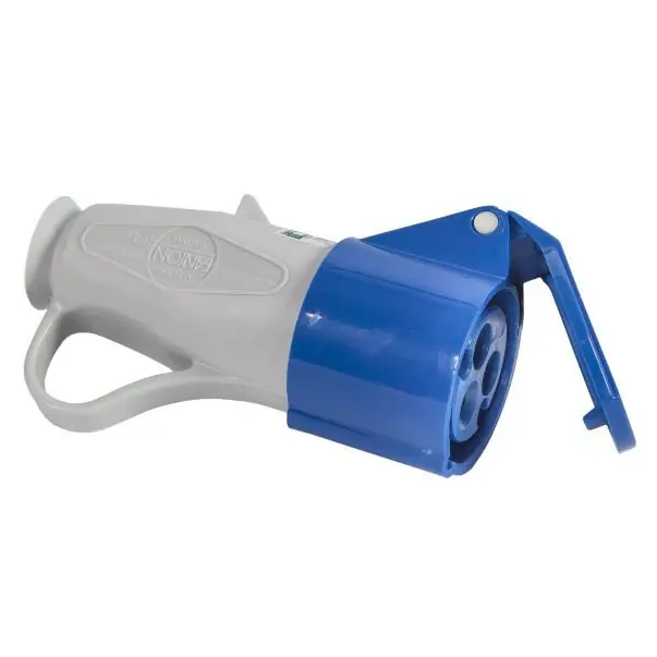 Presa mobile 2P+T 16A 230V 6h IP44 cablaggio a vite Fanton Presa mobile 2P+T 16A 230V 6h IP44 cablaggio a vite Fanton Echome Finale Uitverkoop